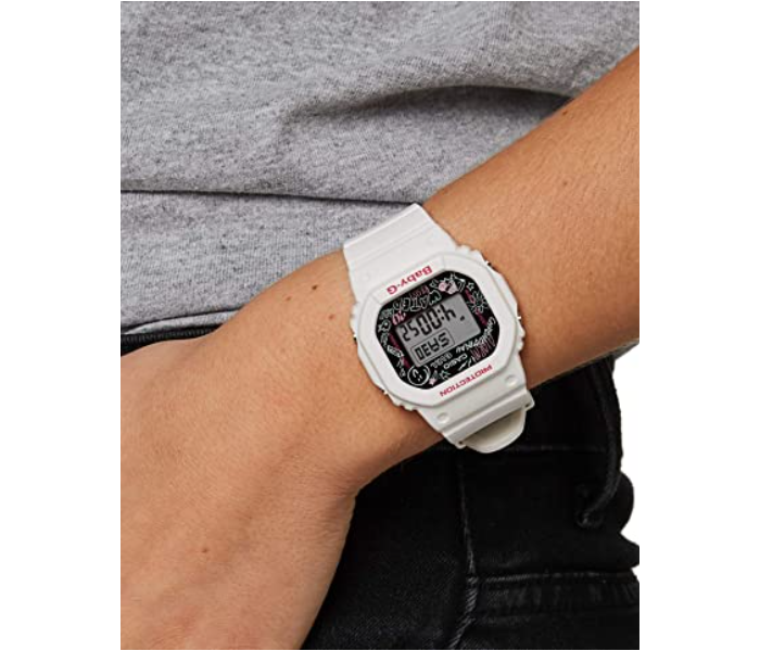 Casio BGD-560SK-7DR Baby-G Digital Watch for Women - White - Zoom Image 2