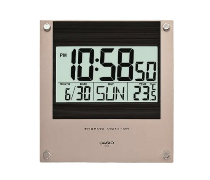 Casio ID-11S-1DF Wall Clock - Rosegold - Zoom Image 1