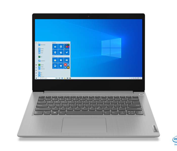 Lenovo 81WH007AAX IdeaPad 3 14 Inch HD Intel Celeron N4020 Processor 4GB DDR4 RAM 128GB SSD Integrated Intel UHD Graphics 600 Windows 11 Home - Silver - Zoom Image 1