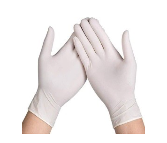 Pack of 100 Pieces Large Latex Gloves - Zoom Image