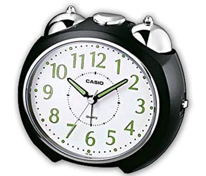 Casio TQ-369-1DF Analog Table Clock - Black - Zoom Image