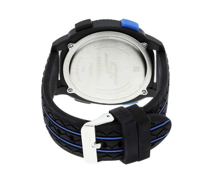 Sonata 77058PP03 SF Unisex Digtial Watch - Black - Zoom Image 2