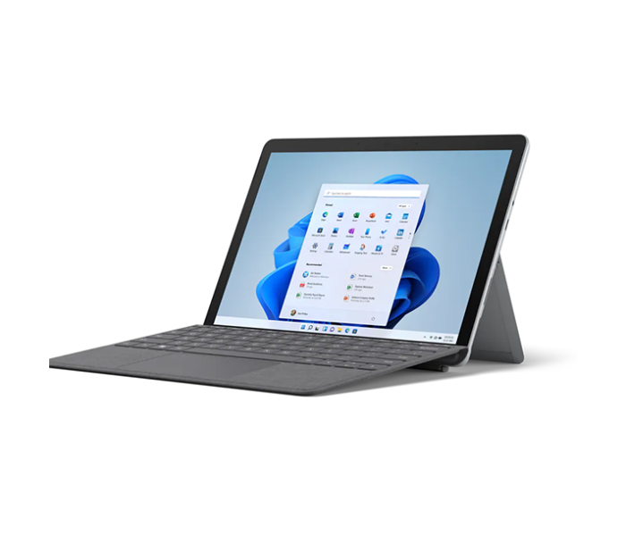 Microsoft 8V7-00005 Surface GO 3 Core 10.5 Inch Pixel Sense Display Intel Pentium Gold 6500Y Processor 4GB DDR3 RAM 64GB eMMC Drive Intel UHD Graphics 615 Windows 11 Home - Platinum - Zoom Image 2