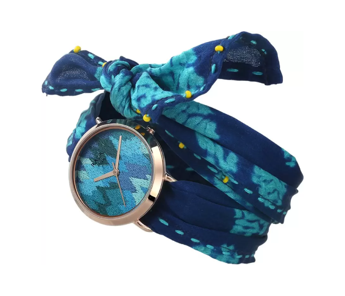 Titan 95080WF02 Raga Twirl Analog Watch For Women - Blue - Zoom Image 4