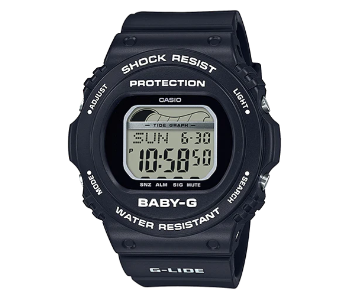 Casio BLX-570-1DR Baby G Digital Watch for Women - Black - Zoom Image 1