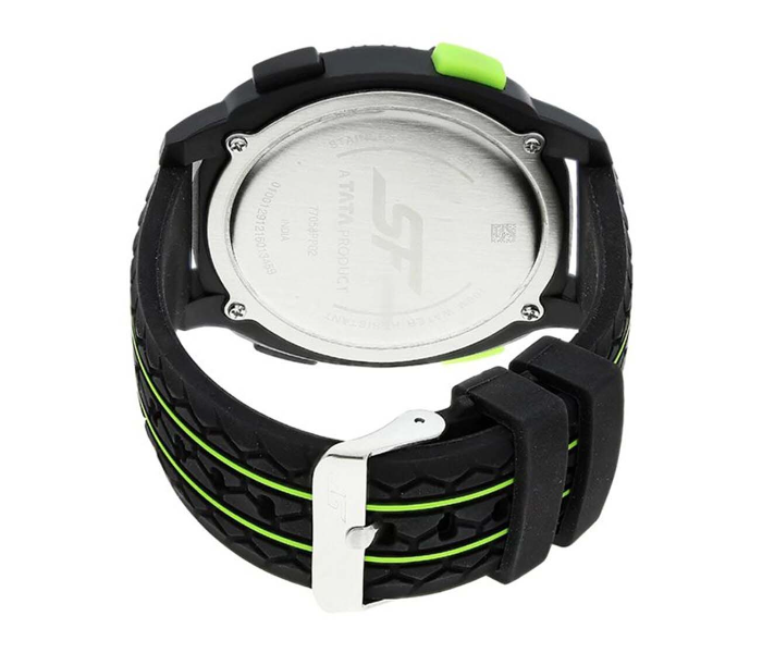 Sonata 77058PP02 SF Unisex Digtial Watch - Black - Zoom Image 2