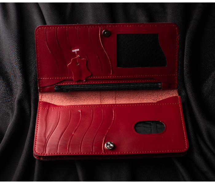 Kings KingsMan Wallet for Women - Red - Zoom Image 3