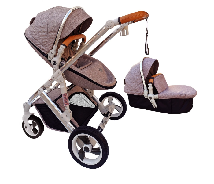 L-sun 101 -brown New Beautiful Single Strollers For Babies - Brown - Zoom Image