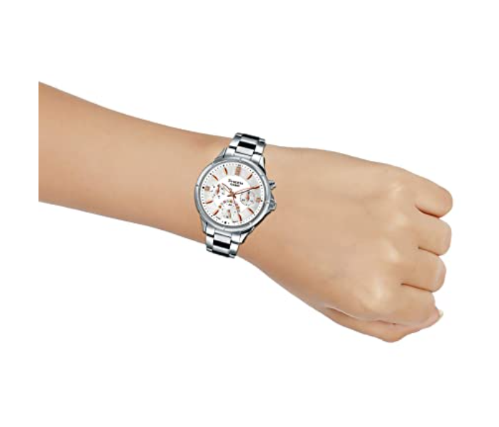 Casio SHE-3045L-7AUDR Sheen Analog Watch for Women - Silver - Zoom Image 4