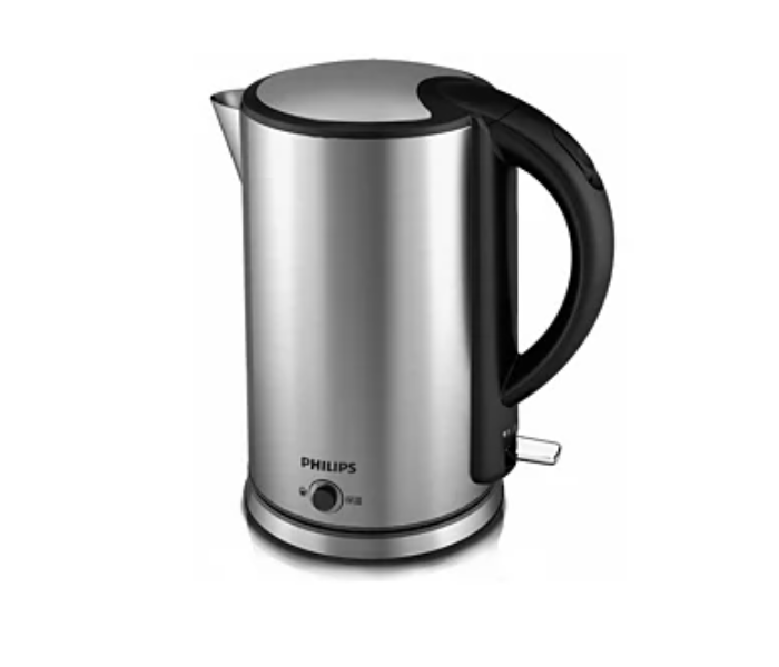 Philips HD9316/03 1.7 Litre 1800 Watts Viva Collection Kettle - Silver and Black - Zoom Image 1