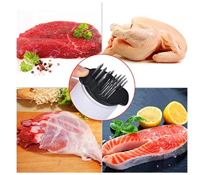 Galaxy Professional Steak Meat Injector Multi Function Tenderizer Needle BBQ Flavor Marinade Sauces Syringe Kitchen Gadgets Meat Tools - Zoom Image 3