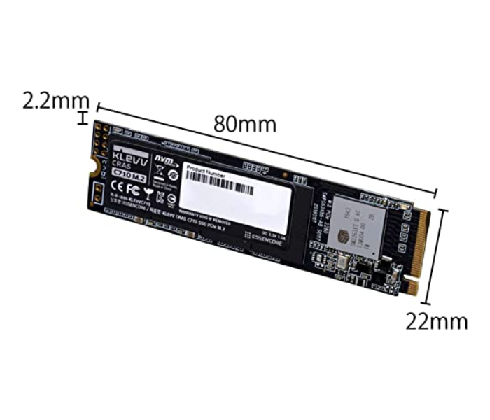 Klevv K512GM2SP0-C71 CRAS C720 M.2 SSD 512GB Internal Solid State Drive - Zoom Image 8