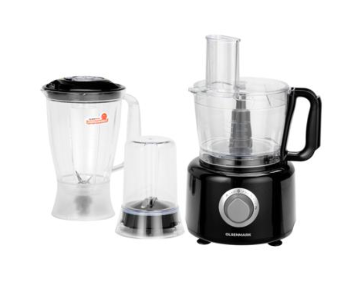 Olsenmark OMSB2473 800 Watts 10-in-1 Food Processor - Black - Zoom Image 1