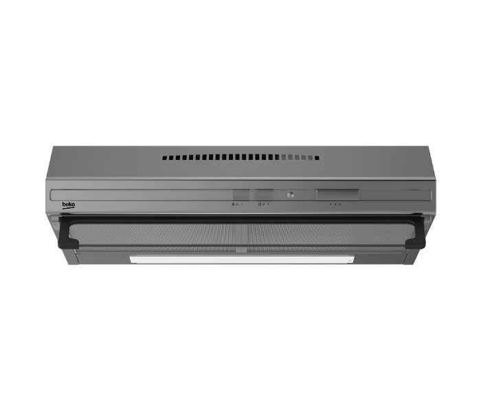 Beko CFB6433XH 60cm Hood Standard - Grey - Zoom Image 1