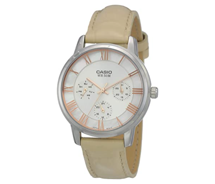 Casio LTP-E315L-7A2VDF Enticer Analog Watch for Women - Brown - Zoom Image 1