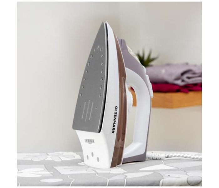 Olsenmark OMSI1828 1600 Watts Steam Iron - Brown and White - Zoom Image 3