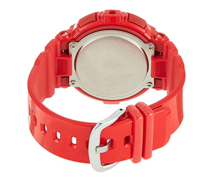 Casio BGA-195M-4ADR Baby G Casual Analog-Digital Watch for Women - Red - Zoom Image 2