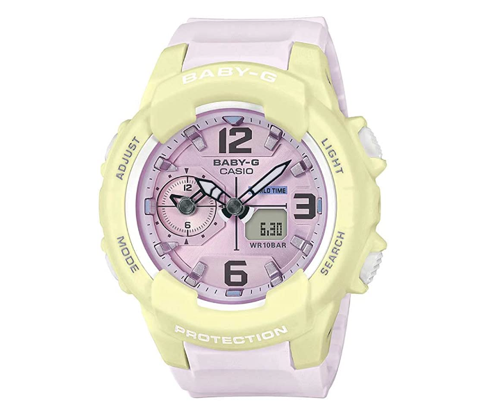 Casio BGA-230PC-9BDR Baby-G Analog-Digital Watch for Women - Purple - Zoom Image 1