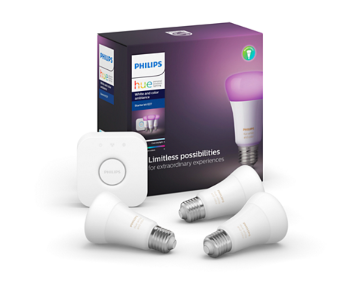 Philips HUE WACA Starter Kit RGB Smart Bulb - Zoom Image