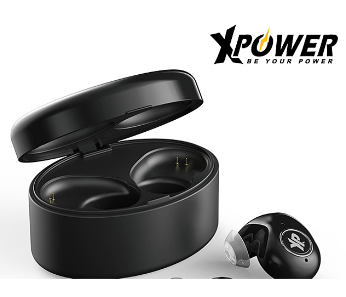 XPower Innovation INN4 True Wireless Bluetooth Earbuds - Black - Zoom Image 1