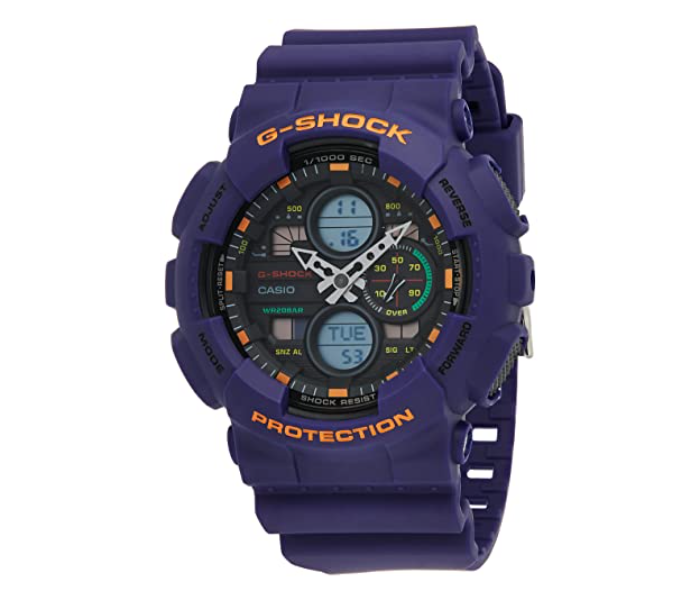 Casio GA-140-6ADR G-Shock Analog-Digital Watch for Men - Blue - Zoom Image 1