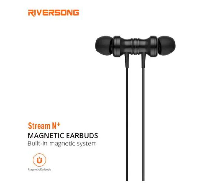 Riversong EA165 Stream N+ Earphone - Black - Zoom Image 3