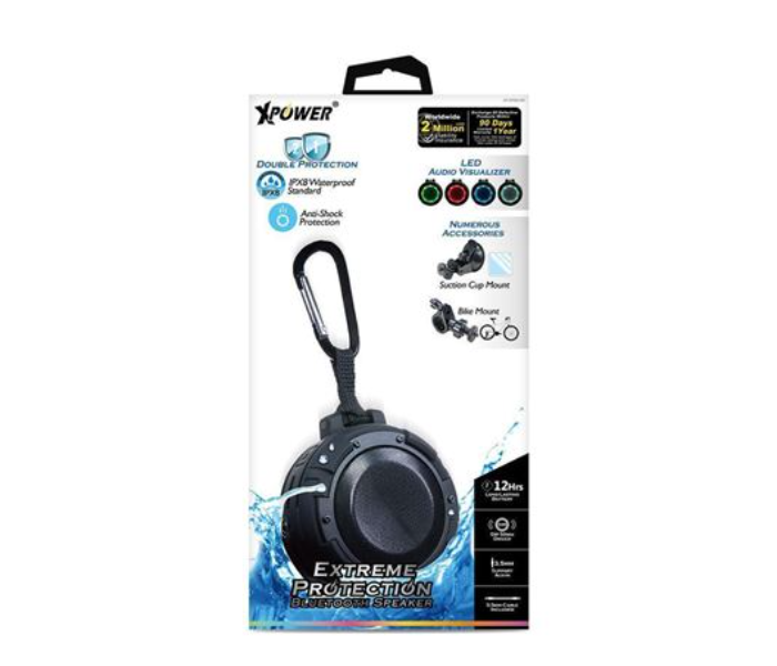 XPower EP Bluetooth Speaker - Black - Zoom Image 2