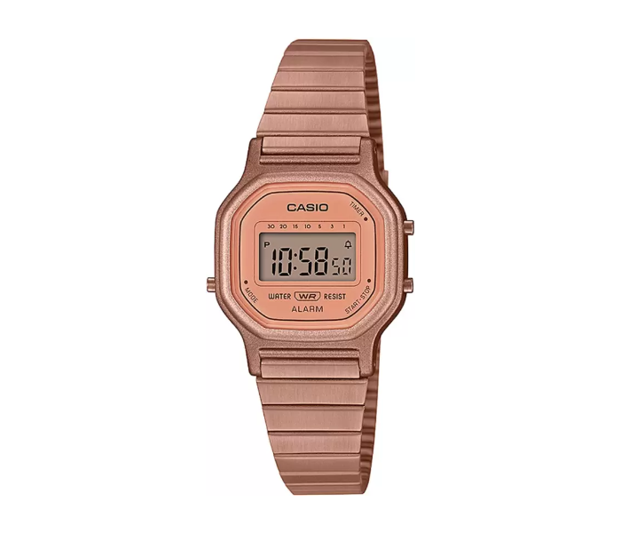 Casio LA-11WR-5ADF Vintage Series Unisex Digital Watch - Rosegold - Zoom Image 1