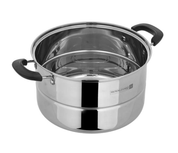 Royalford RF9948 7.3 Litre Double Layer Stainless Steel Steamer - Silver - Zoom Image 3