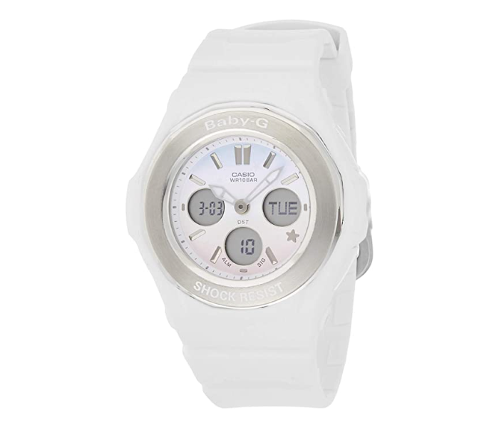 Casio BGA-170-9BDR Baby-G Analog-Digital Watch for Women - White - Zoom Image 1