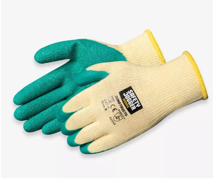 Safety Jogger CONSTRUCTOR Safety Gloves - Beige and Green - Zoom Image 2