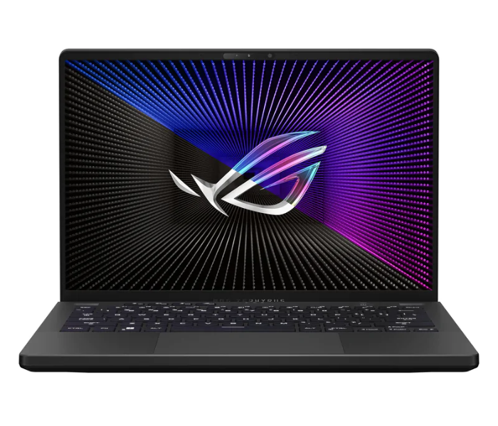 Asus ROG ZEPHYRUS G14 GA402RJ-L8170W 14 Inch QHD AMD RYZEN R7 6800HS Processor 16GB RAM 1TB SSD 8GB AMD RX 6700S Graphics Windows 11 Home - Black - Zoom Image 1