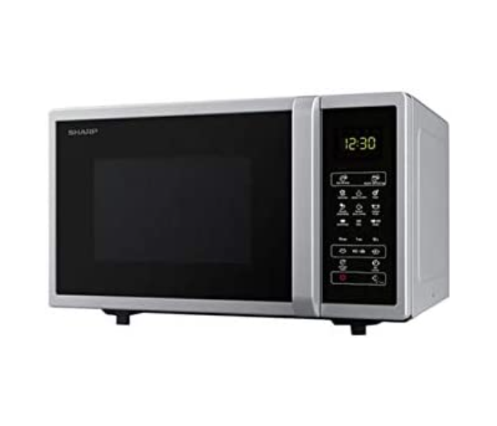 Sharp R25CTST 25 Litre 800 Watts Microwave Oven - Black and Silver - Zoom Image