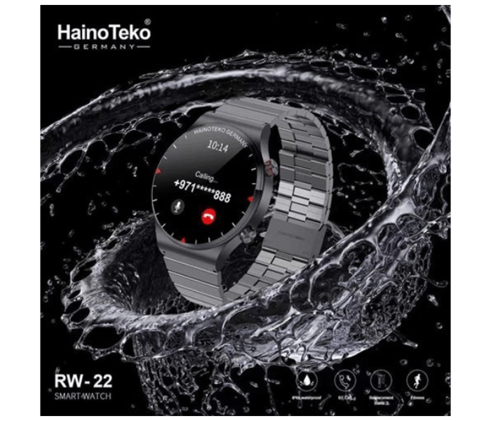 Haino Teko RW-22 Smart Watch - Black - Zoom Image 1