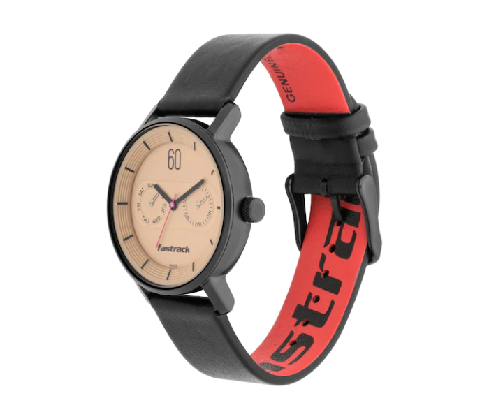 Fastrack 6198NL01 Day and Date Analog Watch for Women - Black and Red - Zoom Image 4