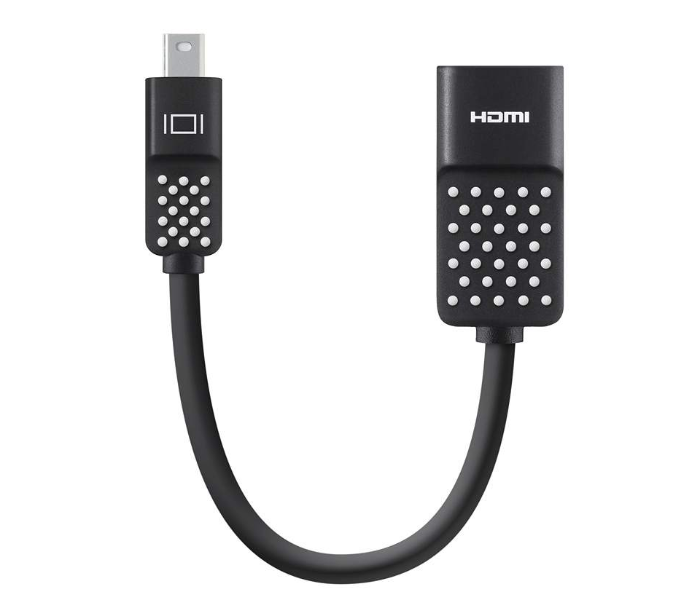 Belkin Mini Display Port to HDMI Adapter 4k - Black - Zoom Image