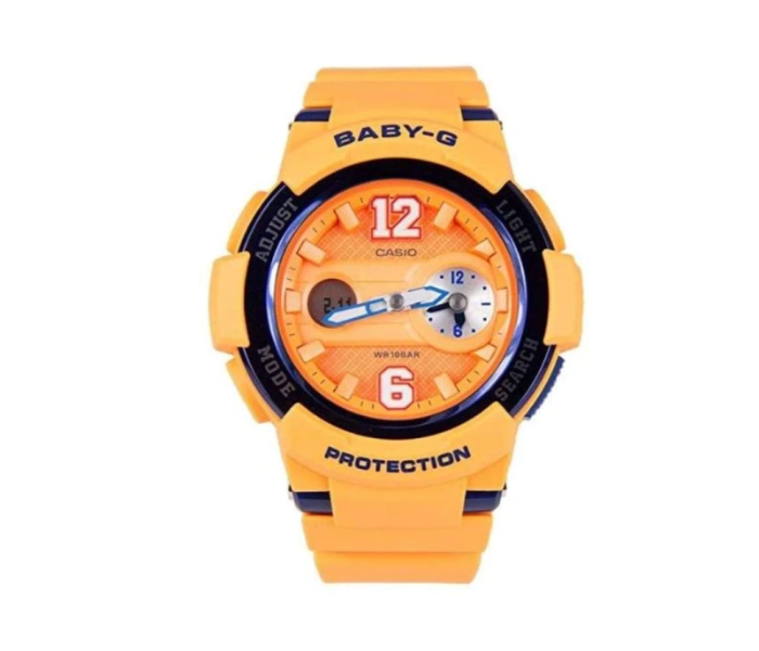 Casio BGA-210-4BDR Baby G Casual Analog-Digital Watch for Women - Orange - Zoom Image 1