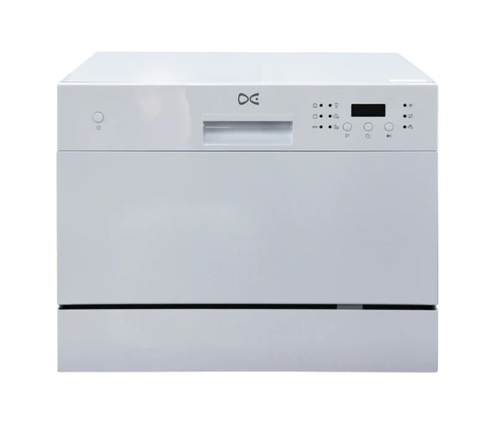 DAEWOO DDW-M0611TBW Table Top 6 Mini Dishwasher - White - Zoom Image