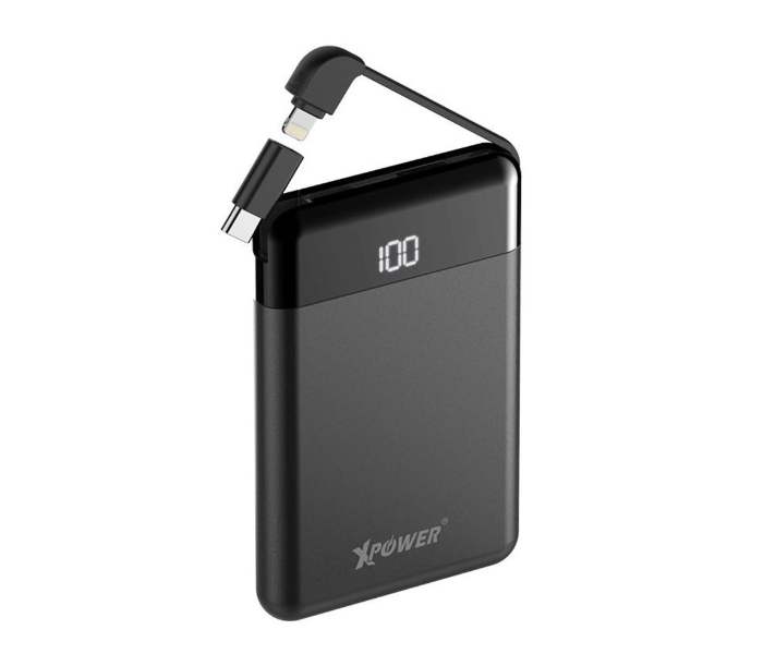 XPower PB8A 8000mAh Power Bank - Black - Zoom Image