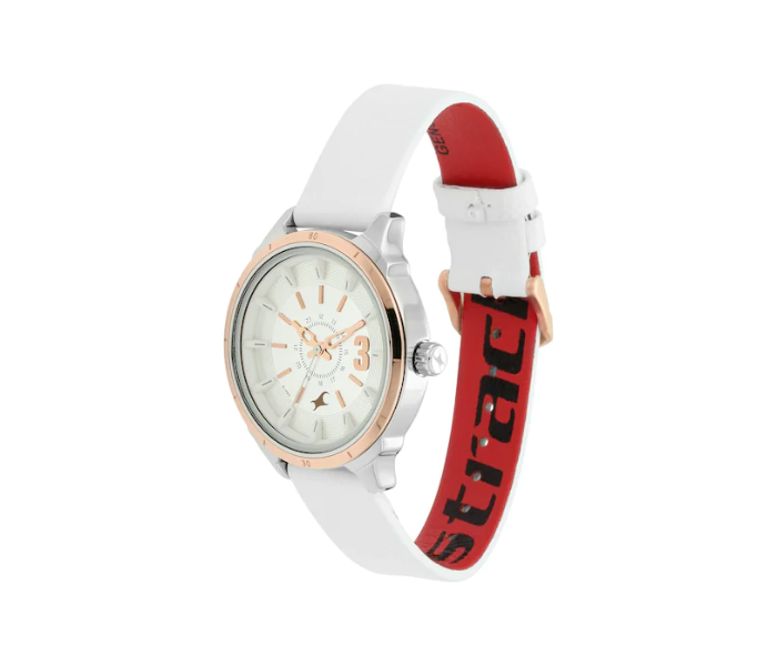 Fastrack 6187KL01 All Nighters Analog Watch for Women - White - Zoom Image 3