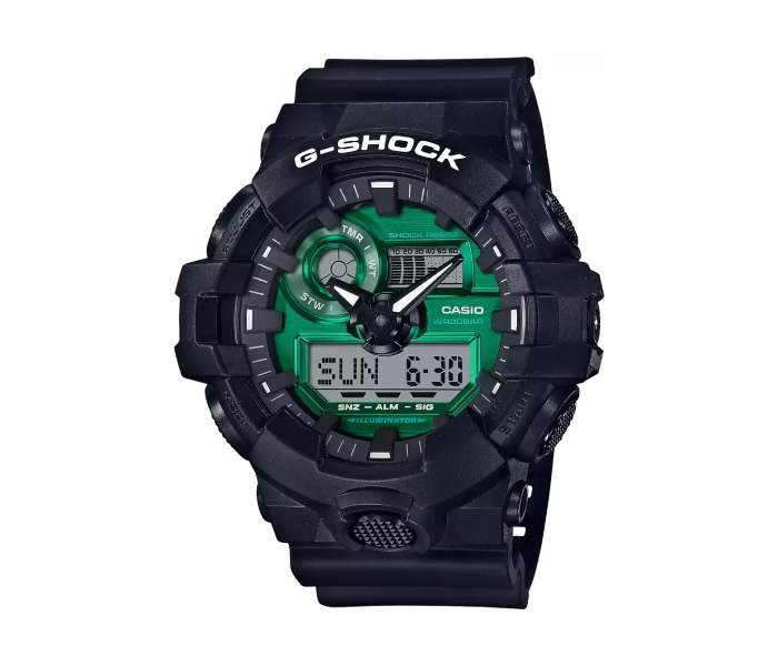 Casio GA-700MG-1ADR G-Shock Analog-Digital Watch for Men - Black - Zoom Image 1