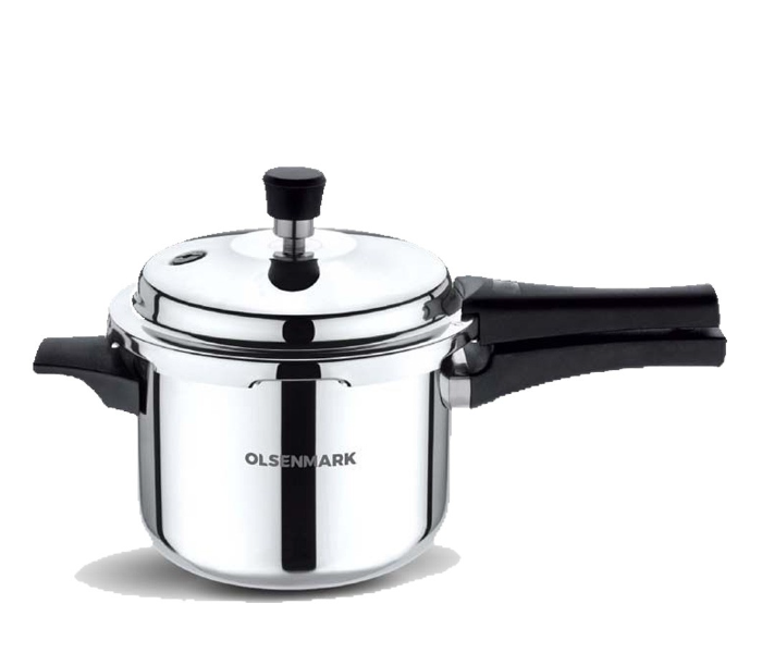 Olsenmark OMPC2459 3 Litre Stainless Steel Pressure Cooker - Silver - Zoom Image