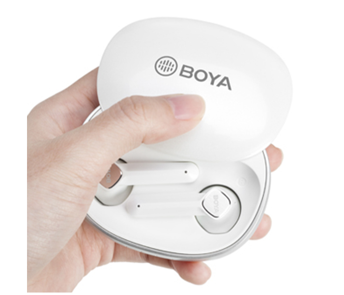 Boya BY-AP100 True Wireless Earbuds - White - Zoom Image 4