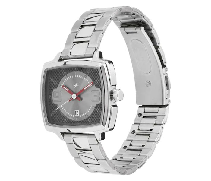 Fastrack 6167SM01 Loopholes Stainless Steel Analog Watch for Women - Silver - Zoom Image 2