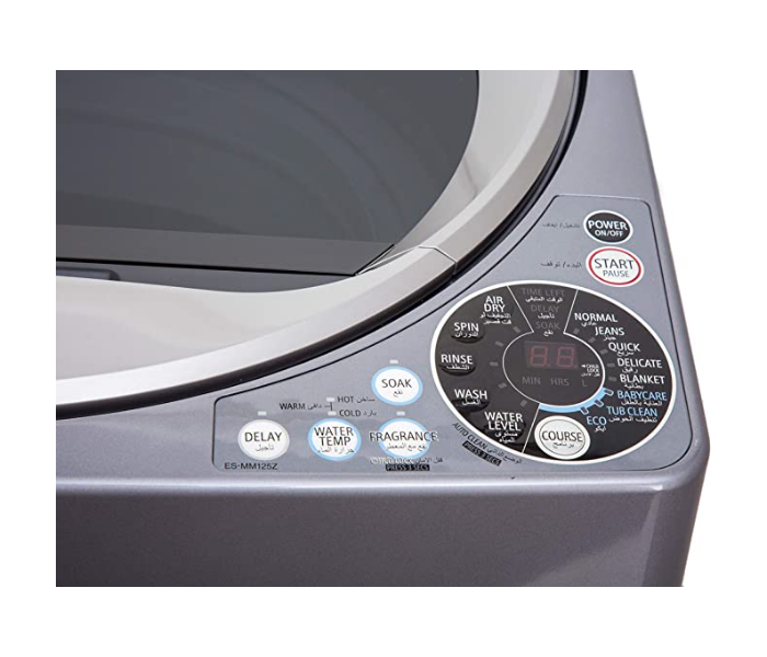 Sharp ES-MW135Z-S 11 Kg Top Load Washing Machine - Grey - Zoom Image 4