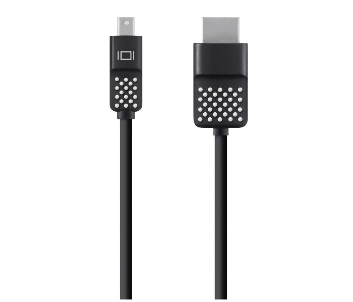 Belkin Mini Display Port to HDMI Cable 4k - Black - Zoom Image