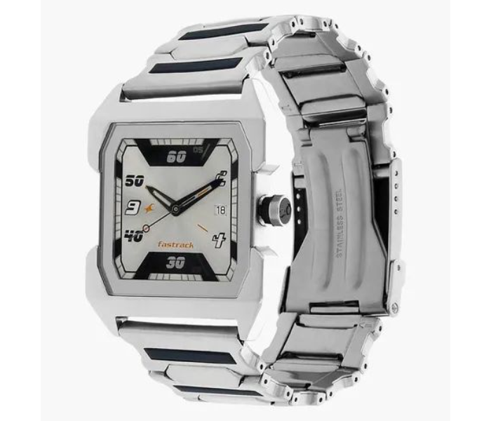 Fastrack NL1474SM01 Party Analog Watch for Men - Silver - Zoom Image 1