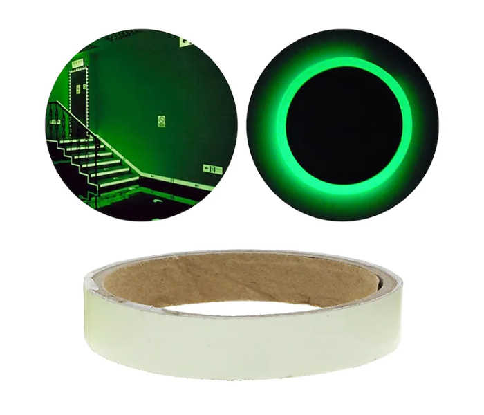 Galaxy ocean 1 Piece Green Luminous Tape Glow In The Dark Self-adhesive Warning Security Tape - Zoom Image 1