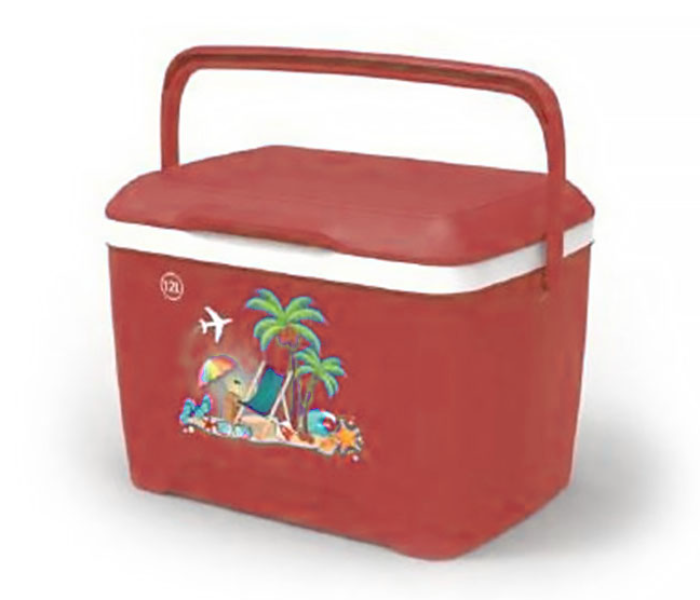 Royalford RF7762 35 Litre Portable Cooler Box - Red - Zoom Image