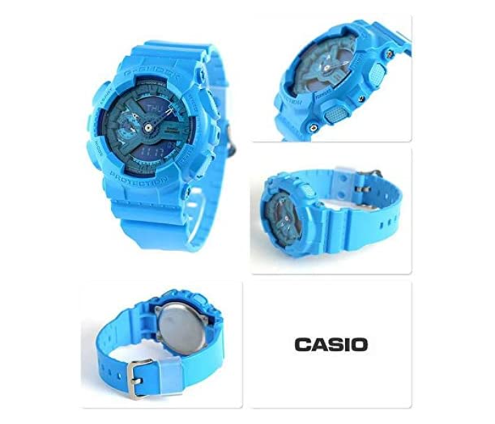 Casio GMA-S110VC-2ADR G-Shock Analog-Digital Watch for Men - Blue - Zoom Image 4